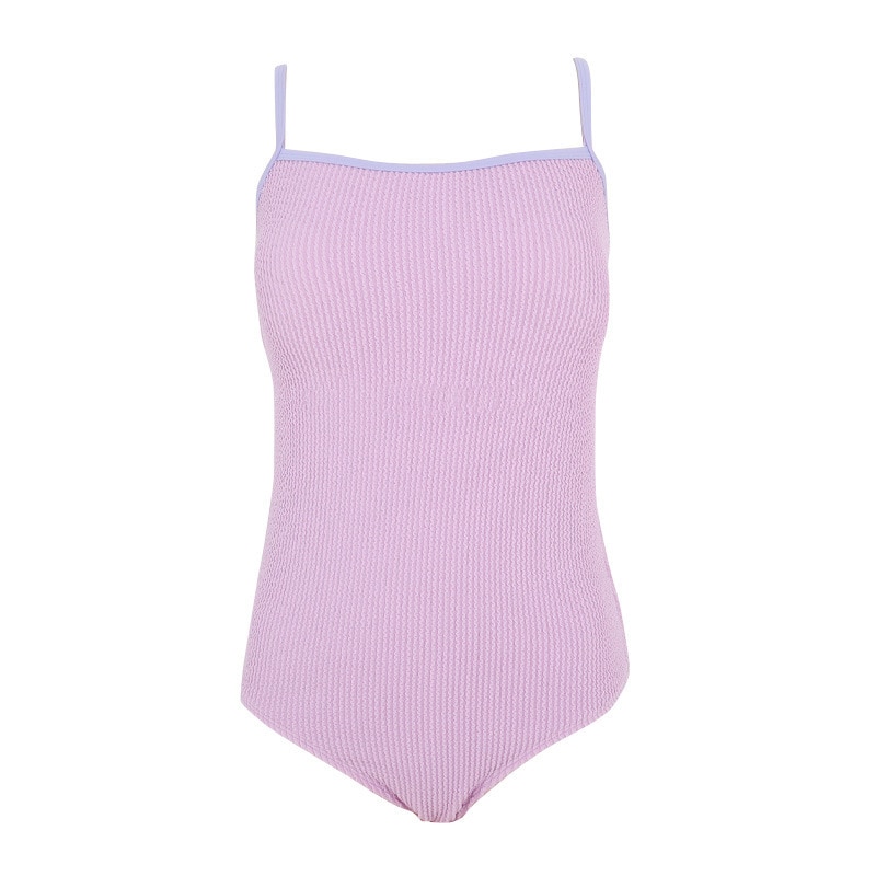 Wisuwore Korean One Piece Swimsuit Fashionnok